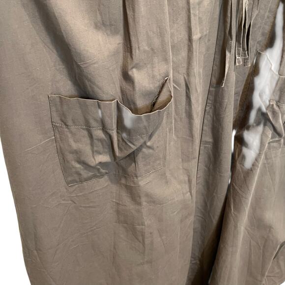 Anthropologie Maronie Ruched Tie Dress Size L - Picture 3 of 6